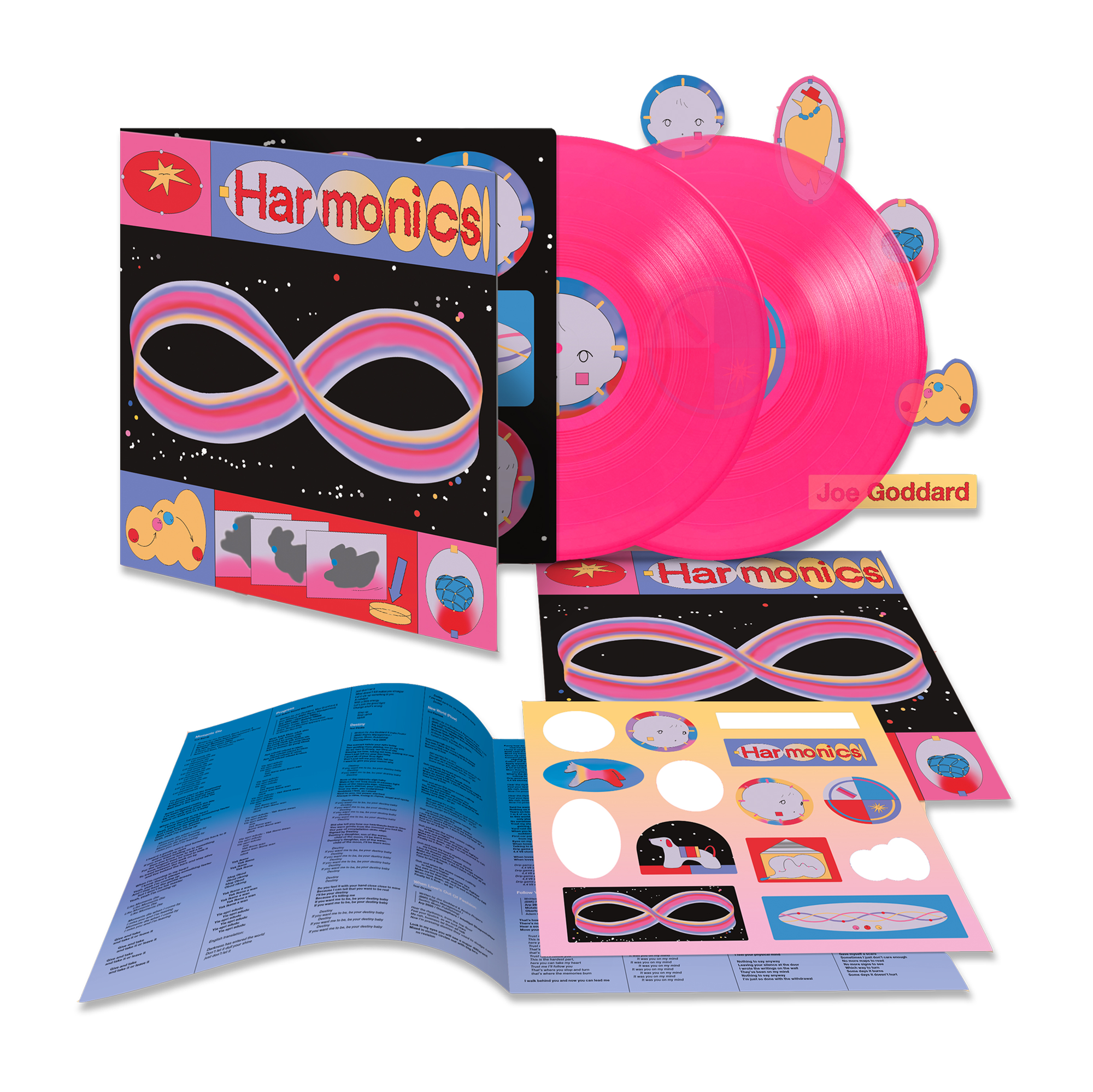 Harmonics: Limited Deluxe Transparent Pink Vinyl 2LP + Exclusive Signed Print