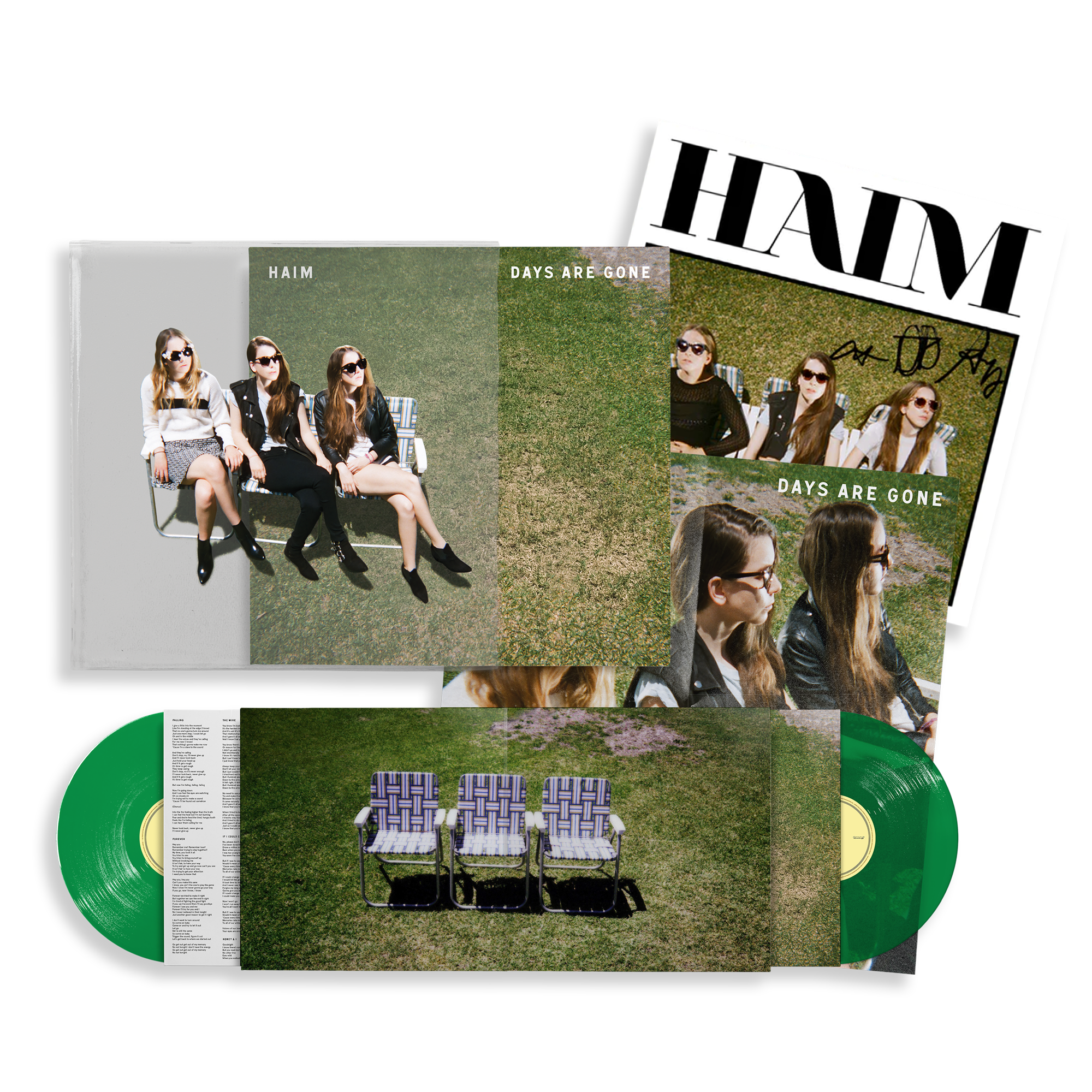 Days Are Gone (10th Anniversary): Transparent Green Vinyl LP + Signed Art Card
