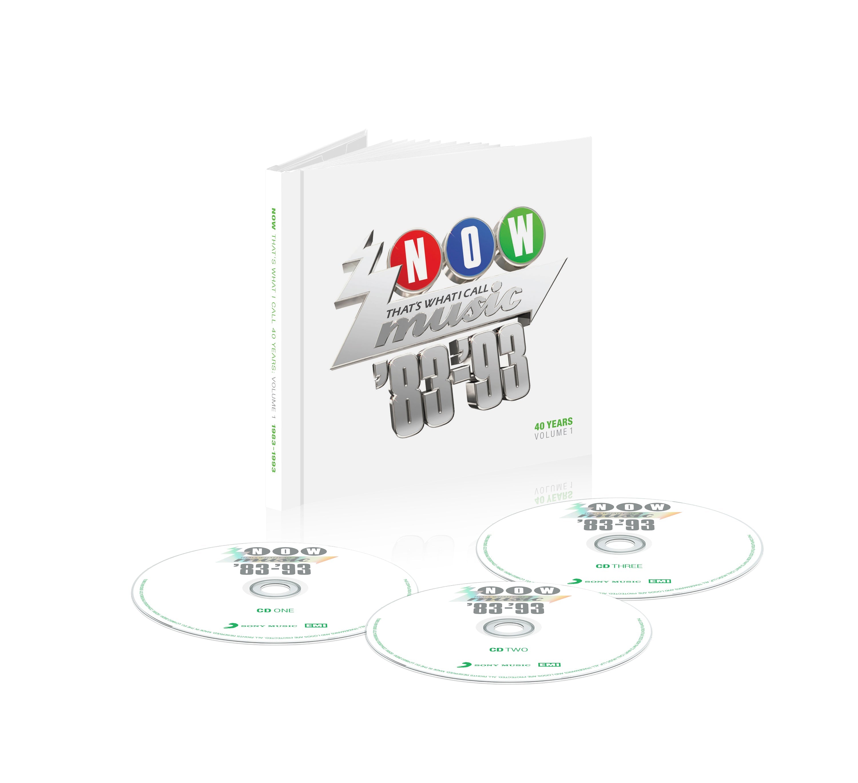 NOW That's What I Call 40 Years: Volume 1 - 1983-1993 (3CD)