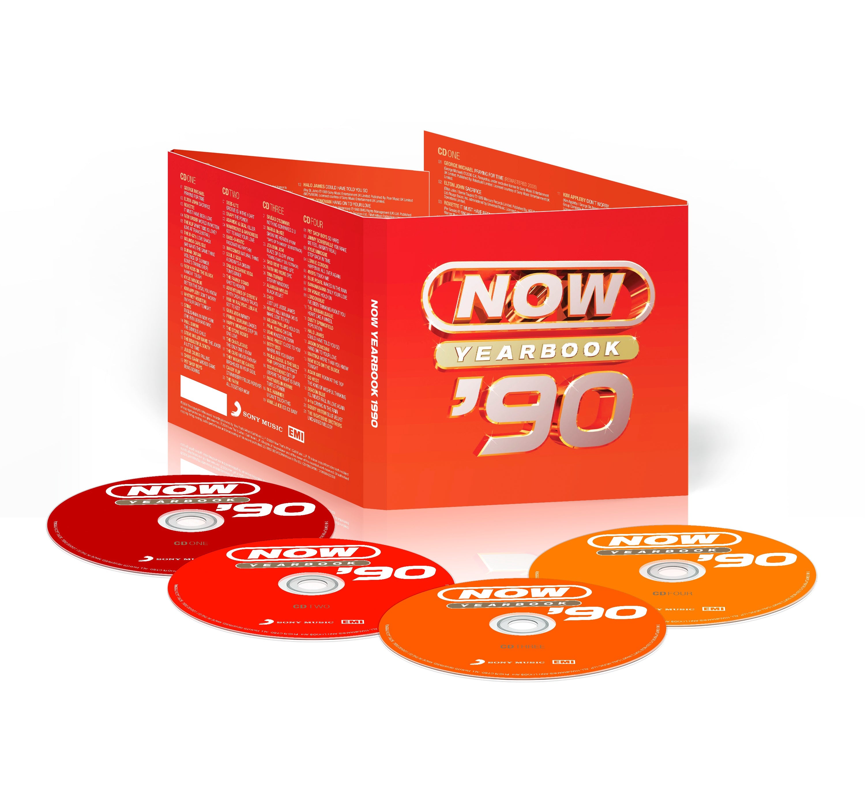NOW – Yearbook 1990 (4CD)