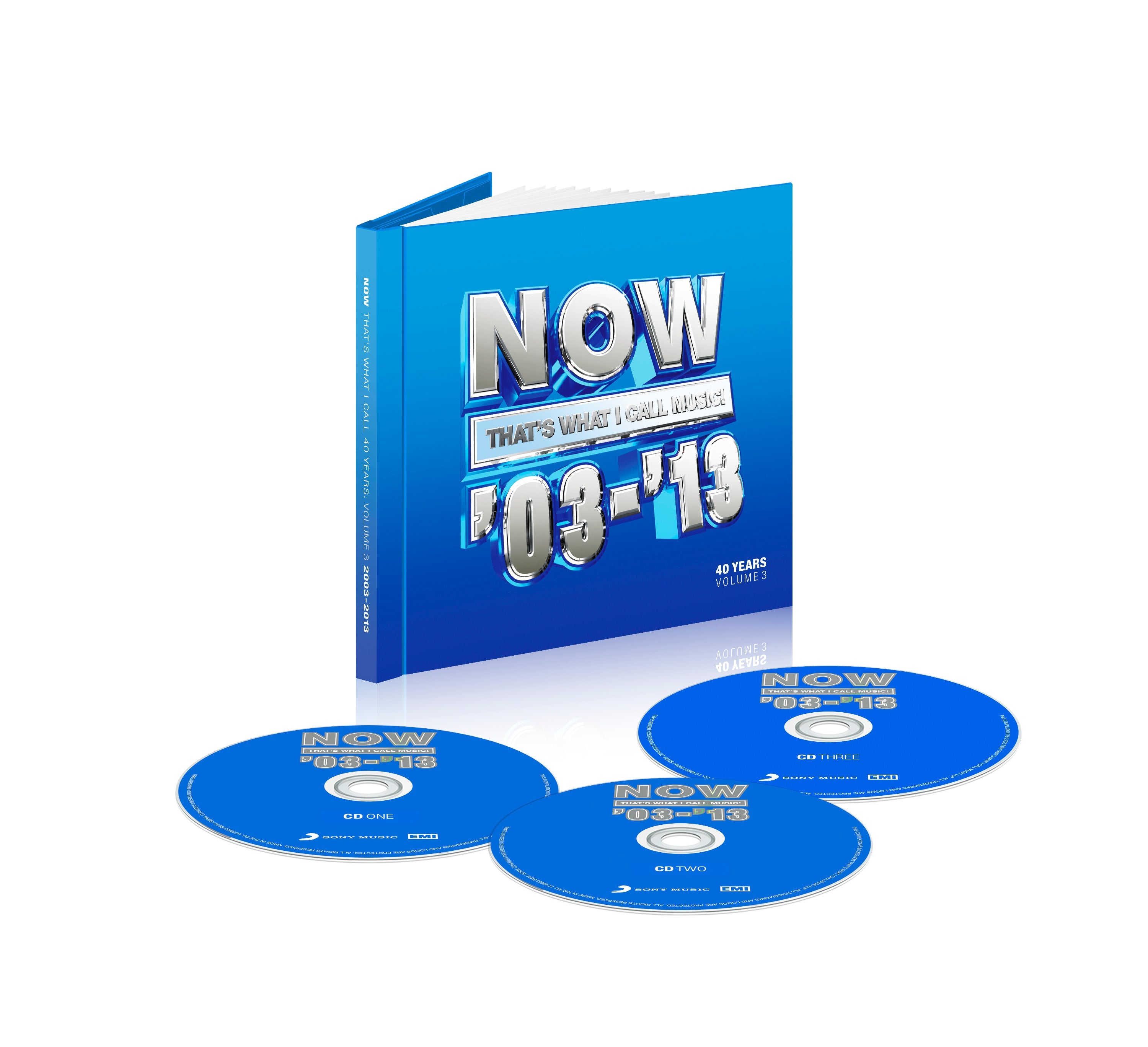 NOW That's What I Call 40 Years: Volume 3 - 2003-2013 (3CD)