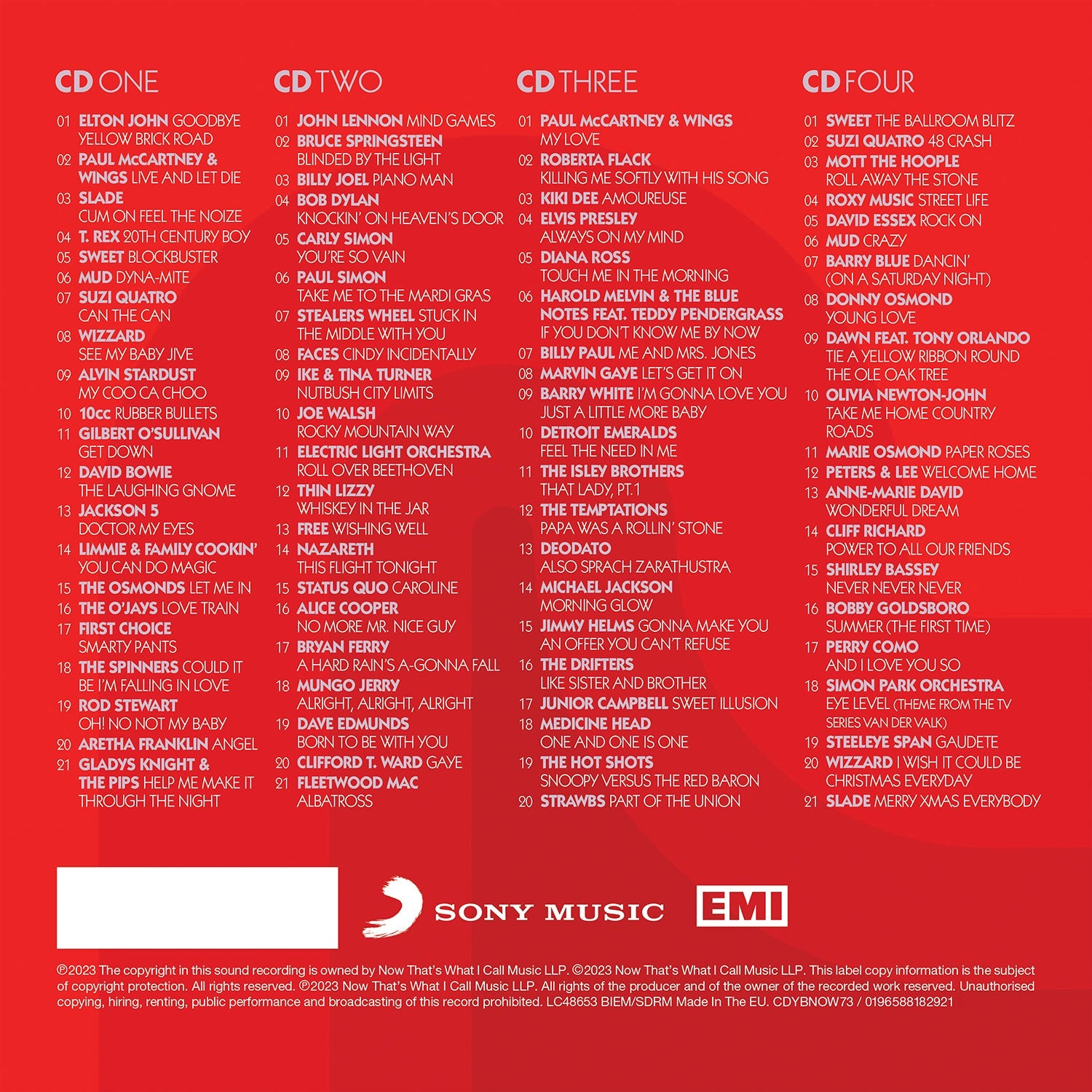 NOW – Yearbook 1973 (4CD)