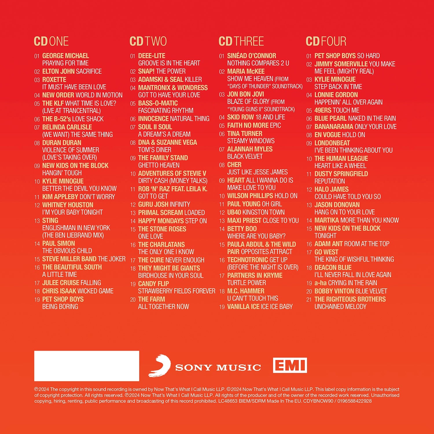 NOW – Yearbook 1990 (4CD)