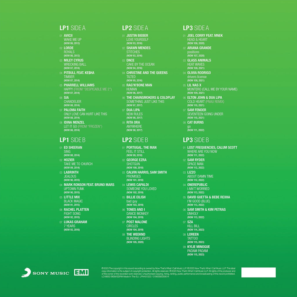 NOW That's What I Call 40 Years: Volume 4 - 2013-2023 (3LP)