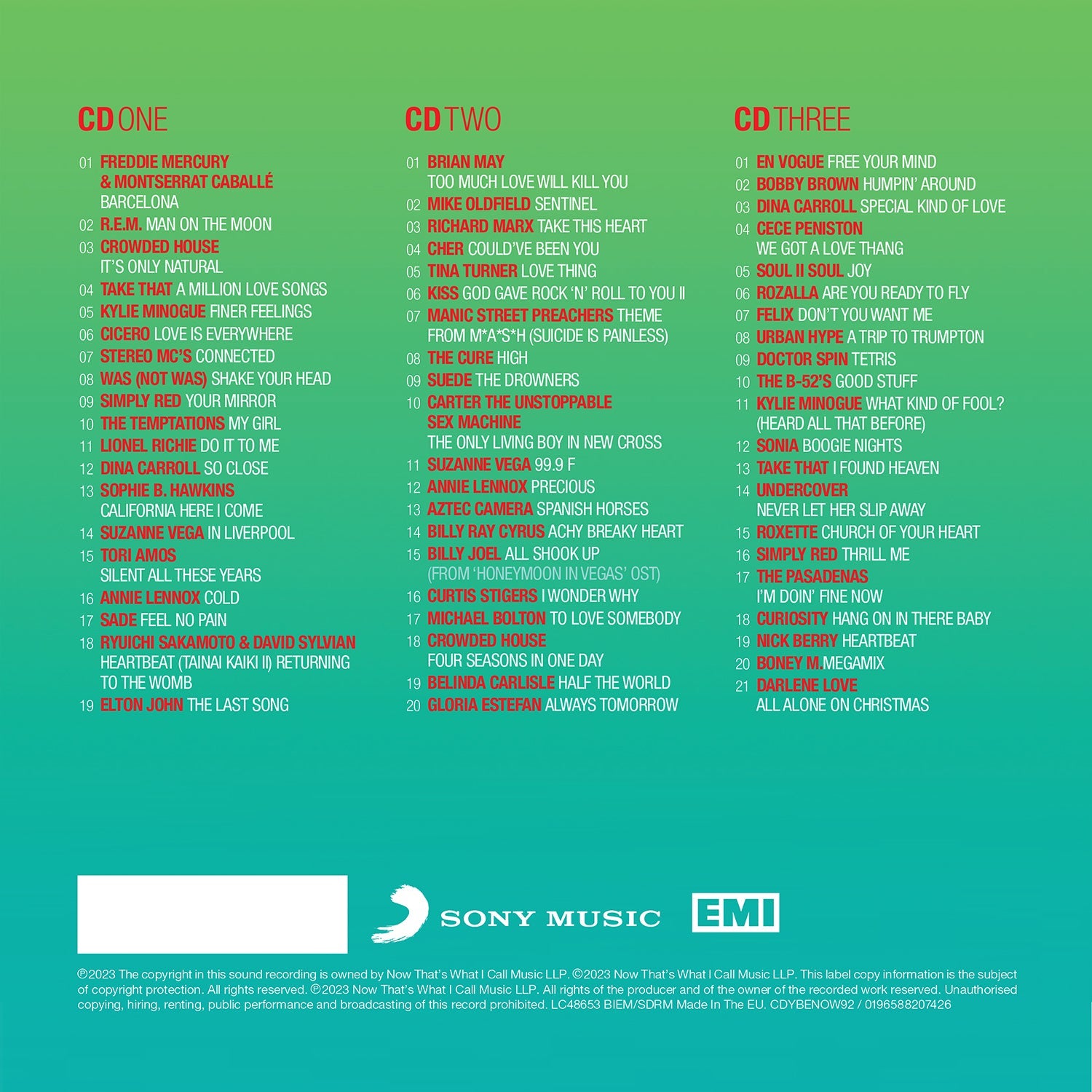 NOW – Yearbook Extra 1992 (3CD)