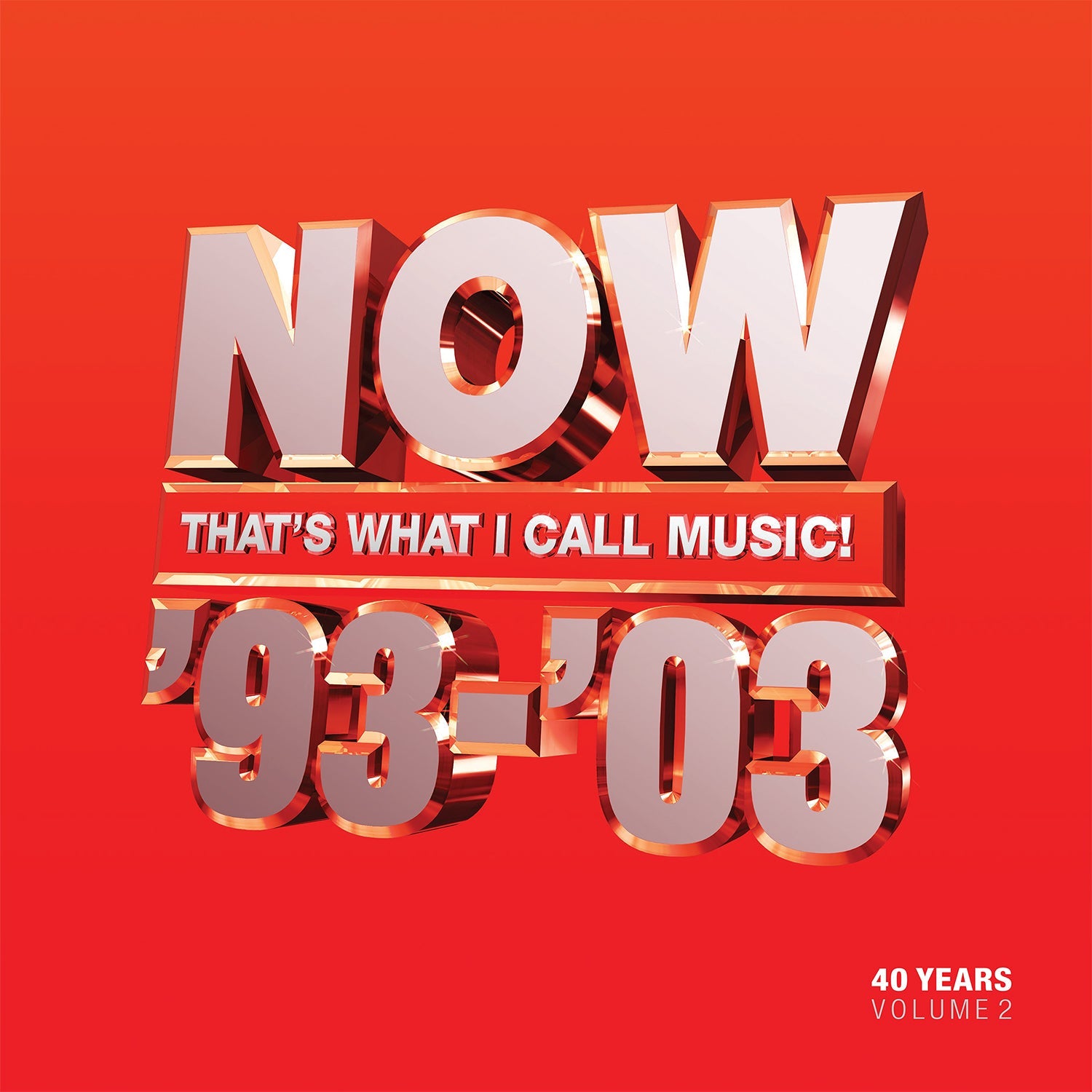 NOW That's What I Call 40 Years: Volume 2 - 1993-2003 (3LP)
