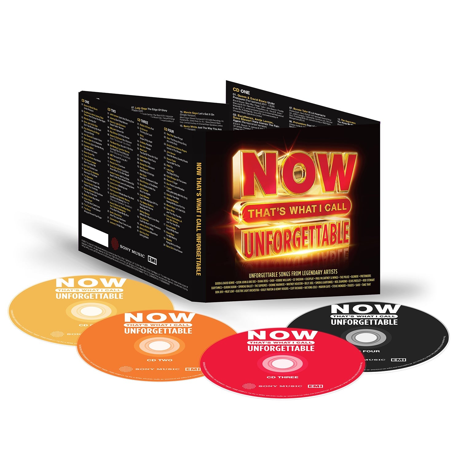 NOW That’s What I Call Unforgettable (4CD)