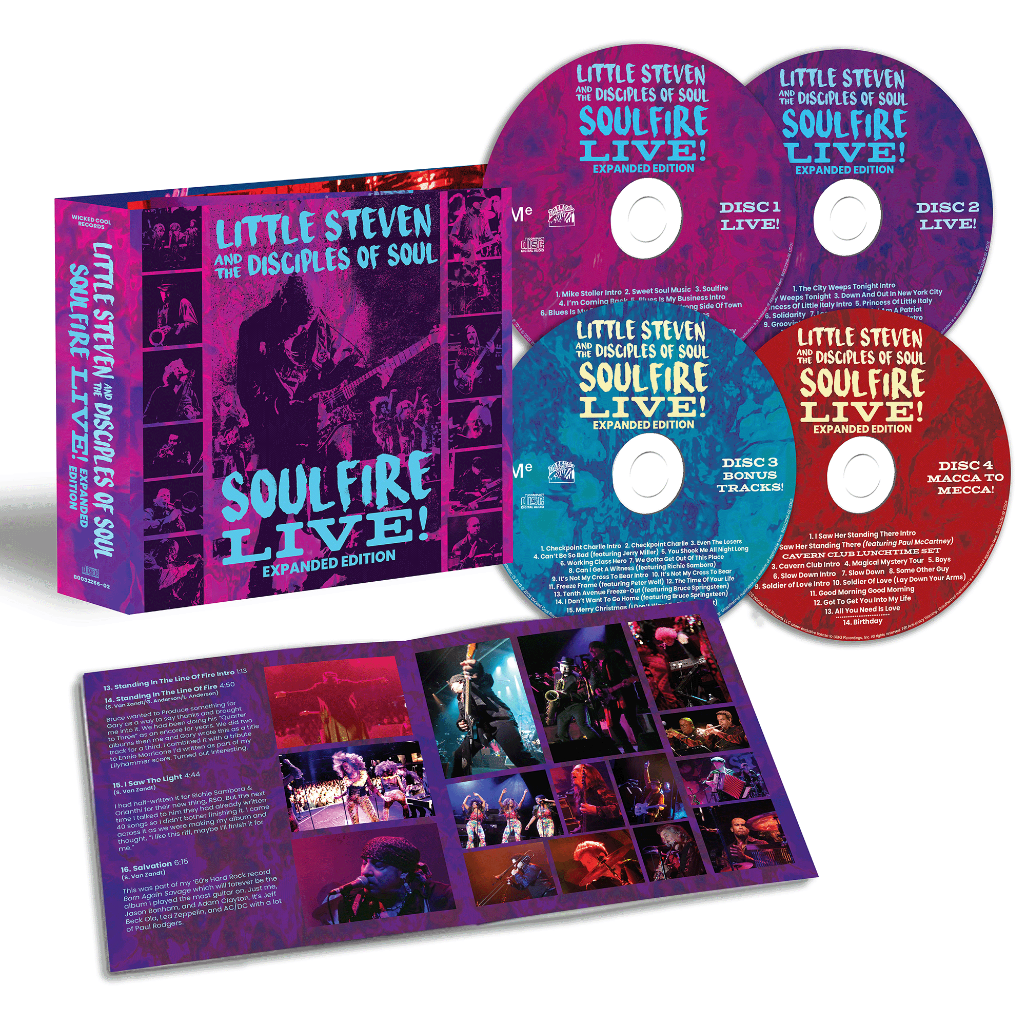 Soulfire Live! 4CD