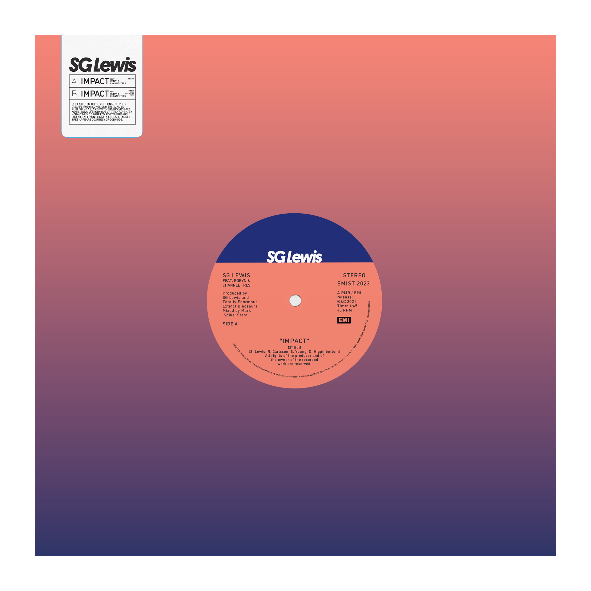 Impact: Limited Vinyl 12” Single
