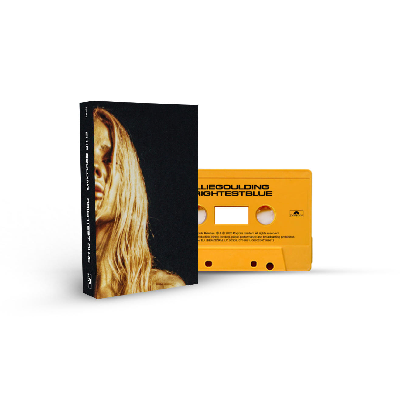Brightest Blue: Recycled Apricot Plastic Cassette