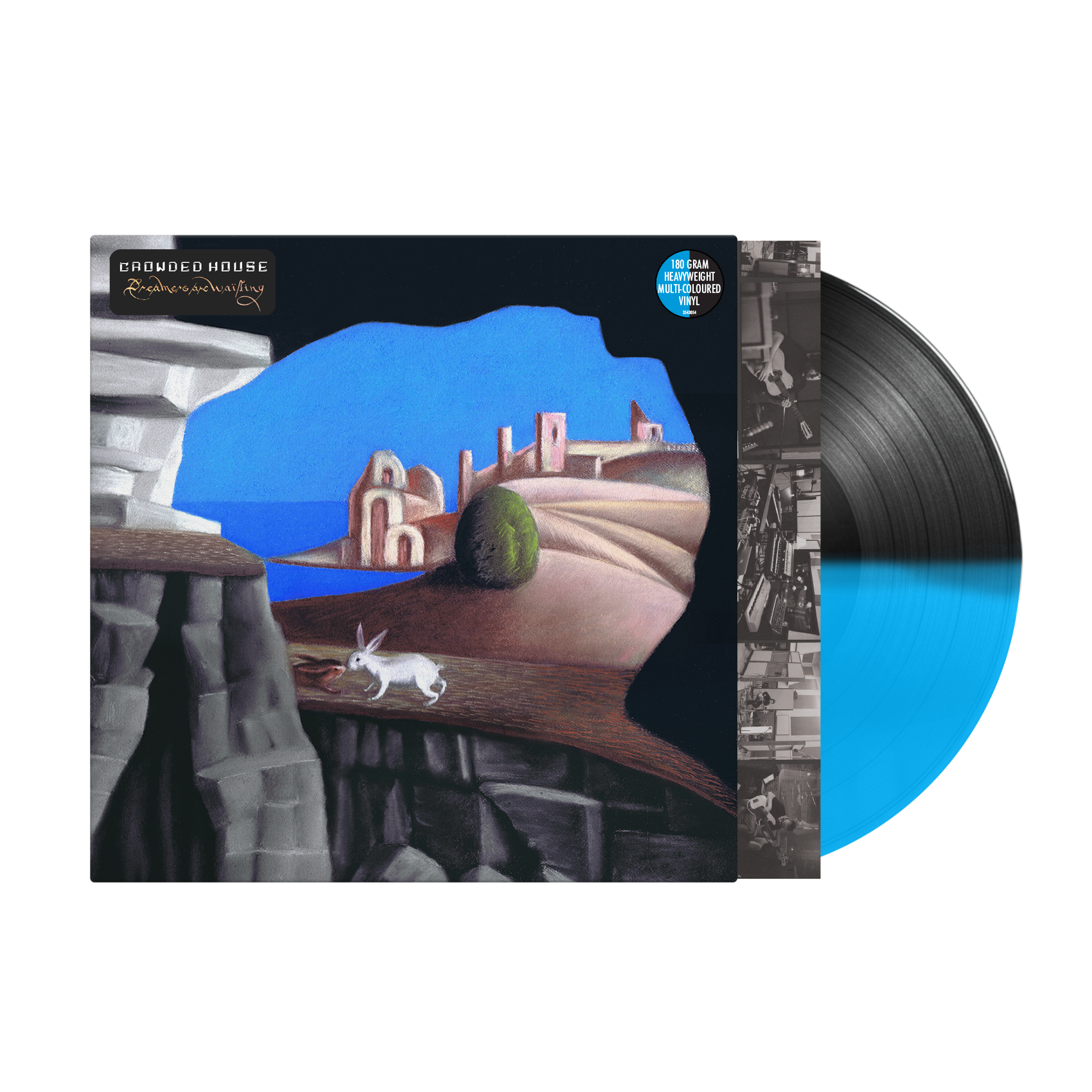 Dreamers Are Waiting: Exclusive Cyan Blue/Black Half + Half Vinyl LP