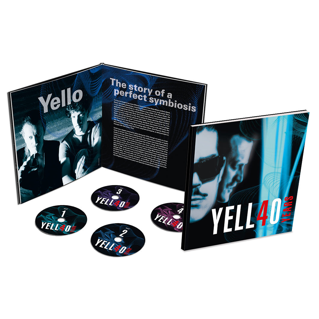 Yello 40 Years: Limited Edition Hardcover 4CD Box Set