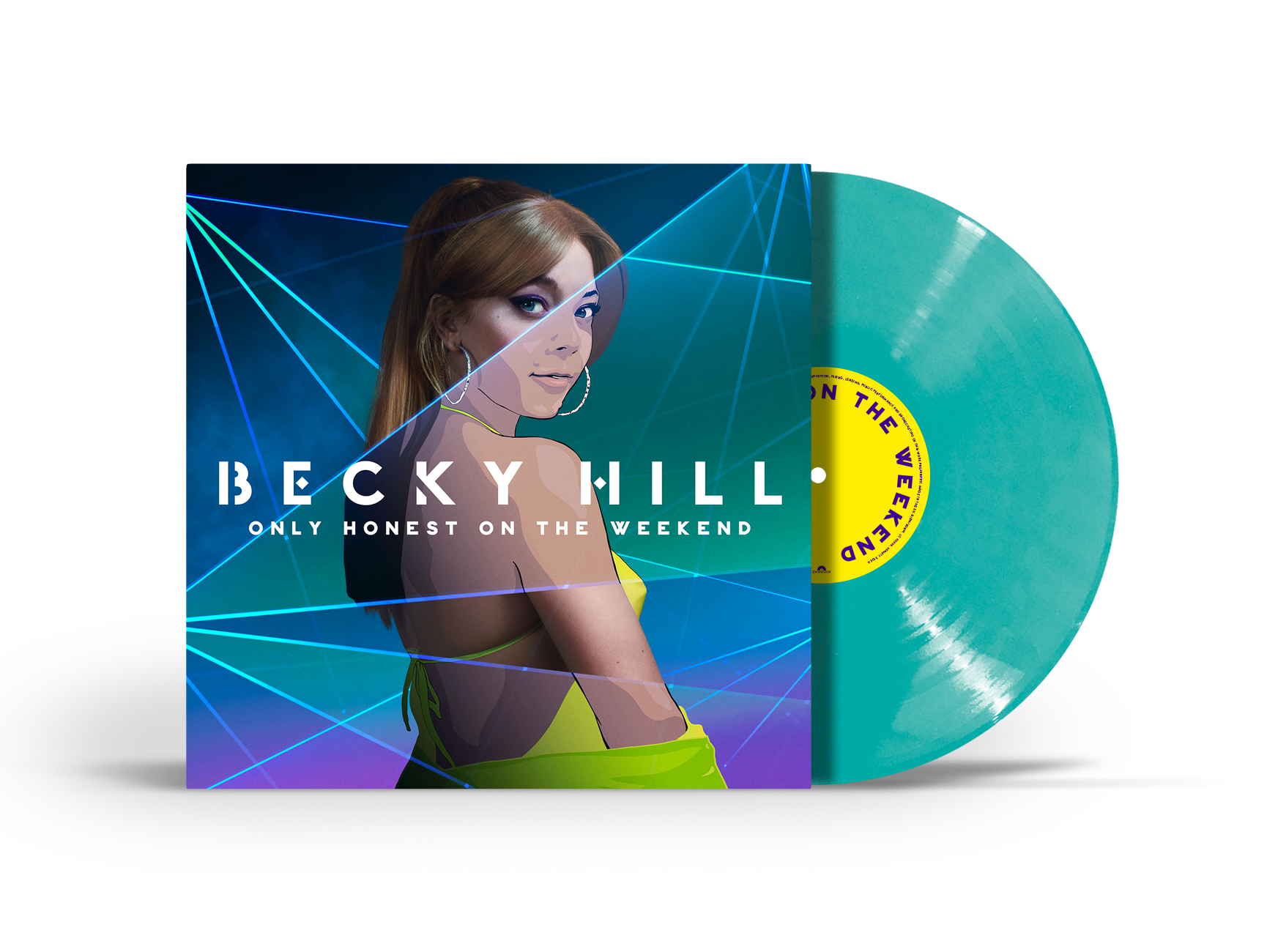 Only Honest On The Weekend: Turquoise Vinyl LP