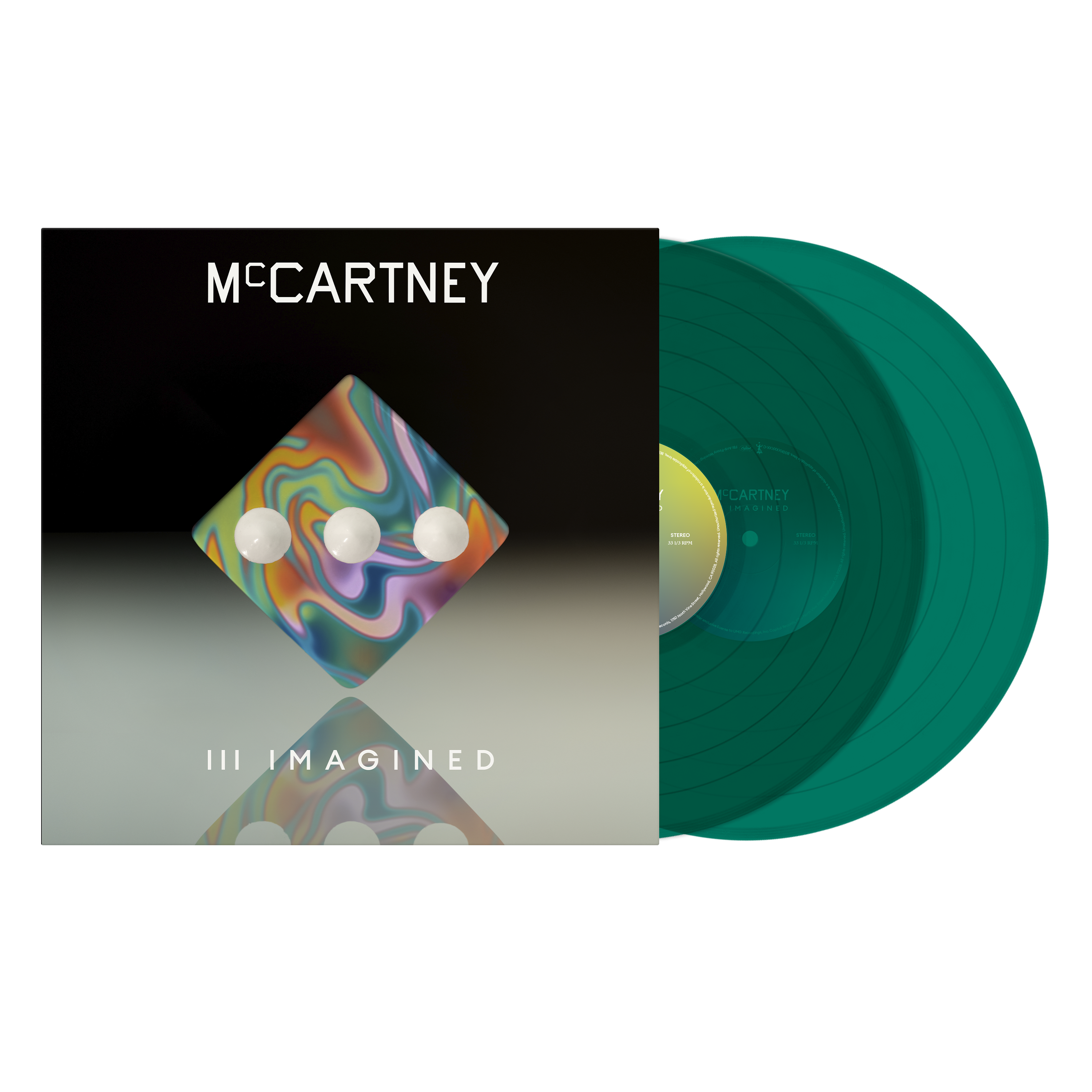 McCartney III Imagined: Limited Transparent Dark Green Vinyl 2LP