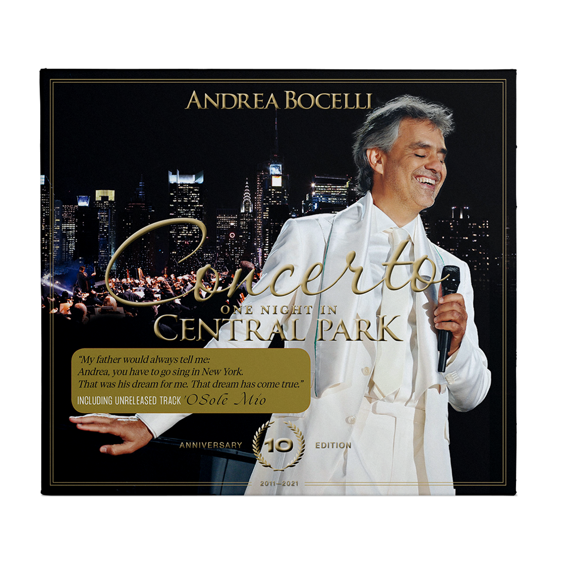 Concerto: One night in Central Park - 10th Anniversary Edition CD