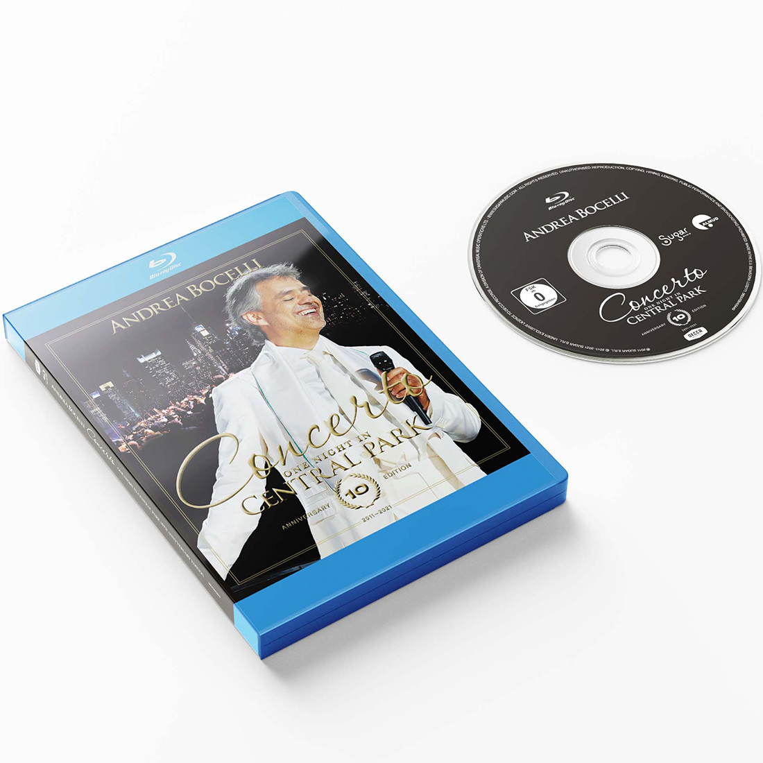 Concerto: One Night In Central Park - 10th Anniversary Edition Blu-Ray