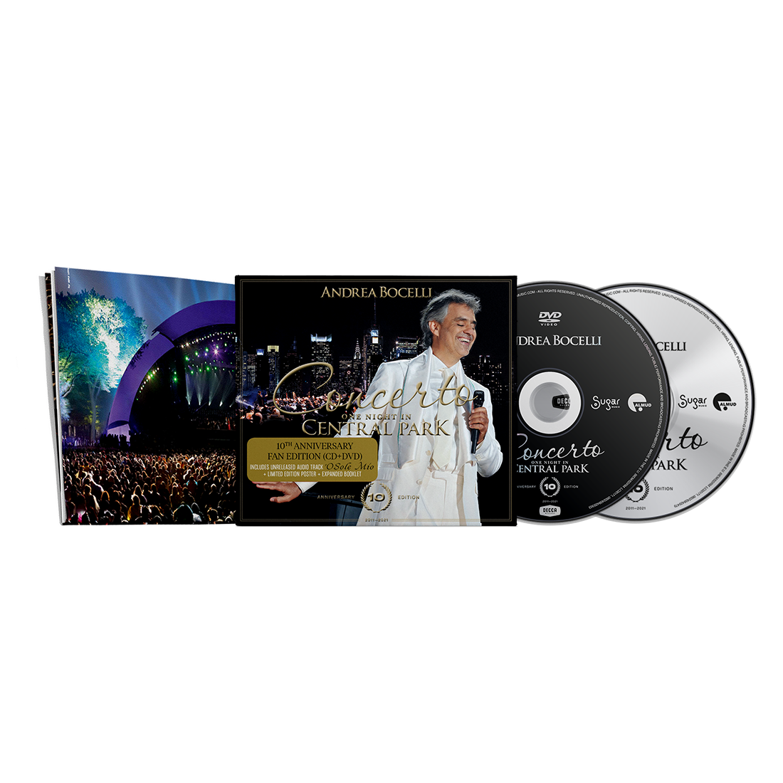 Concerto: One Night in Central Park - 10th Anniversary Edition CD + DVD