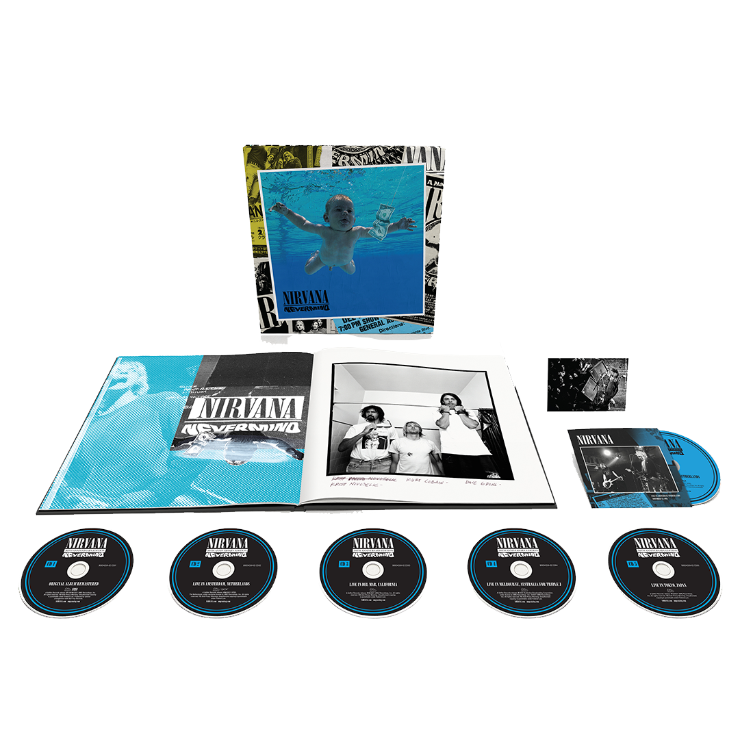 Nevermind (30th Anniversary): Super Deluxe Edition 5CD + Blu-Ray Box Set
