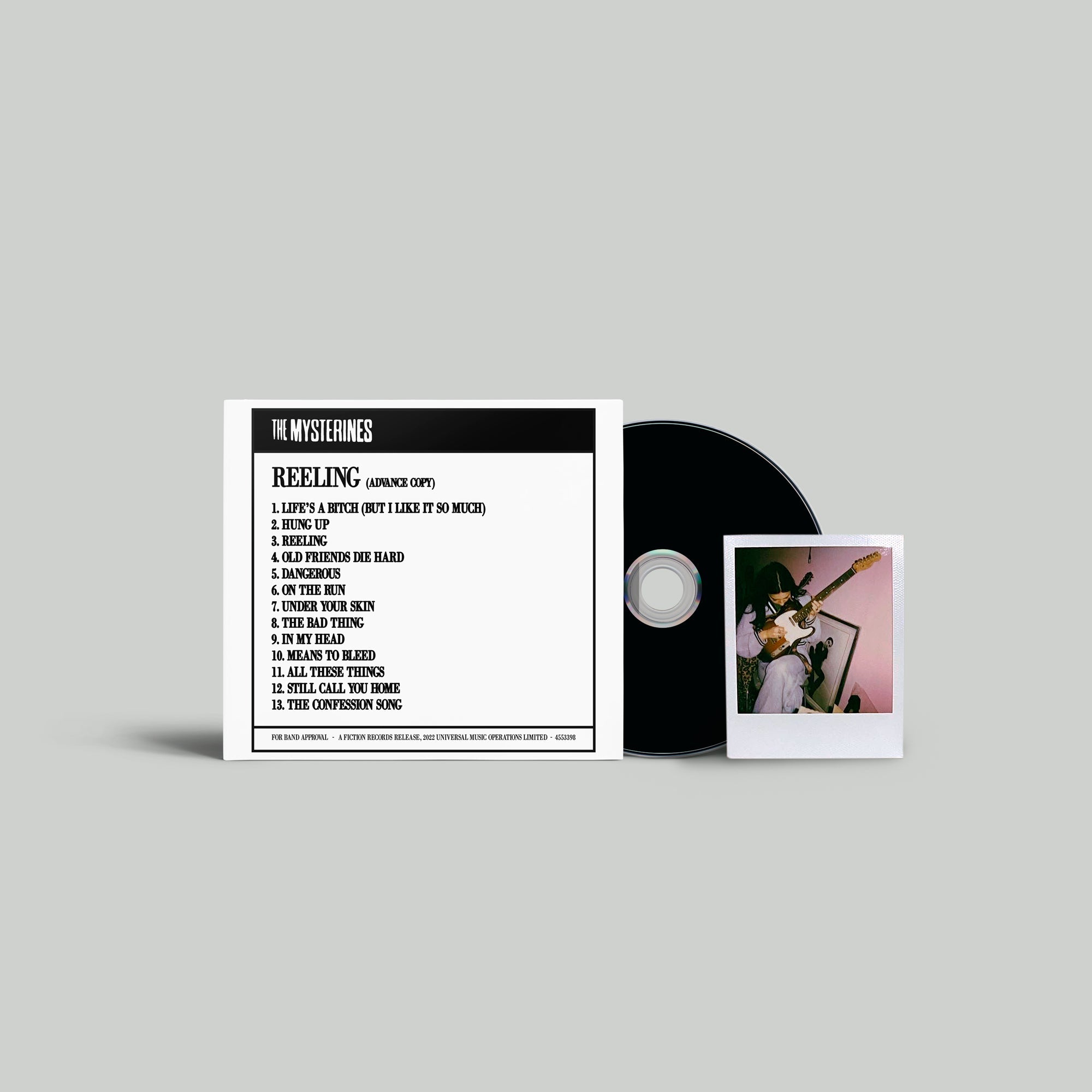 Reeling: Limited White Label CD (Polaroid Edition)
