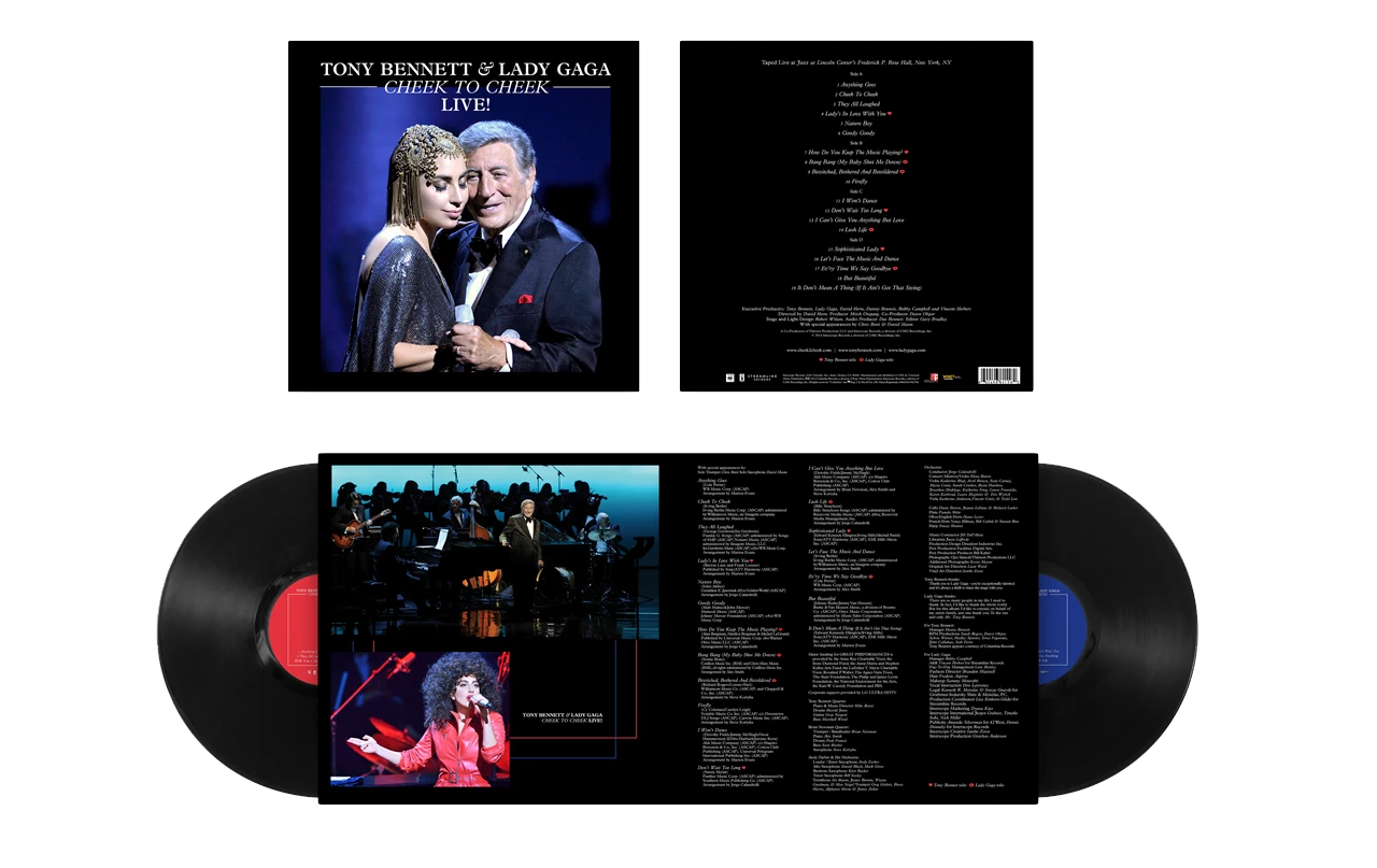 Cheek To Cheek Live! Vinyl LP
