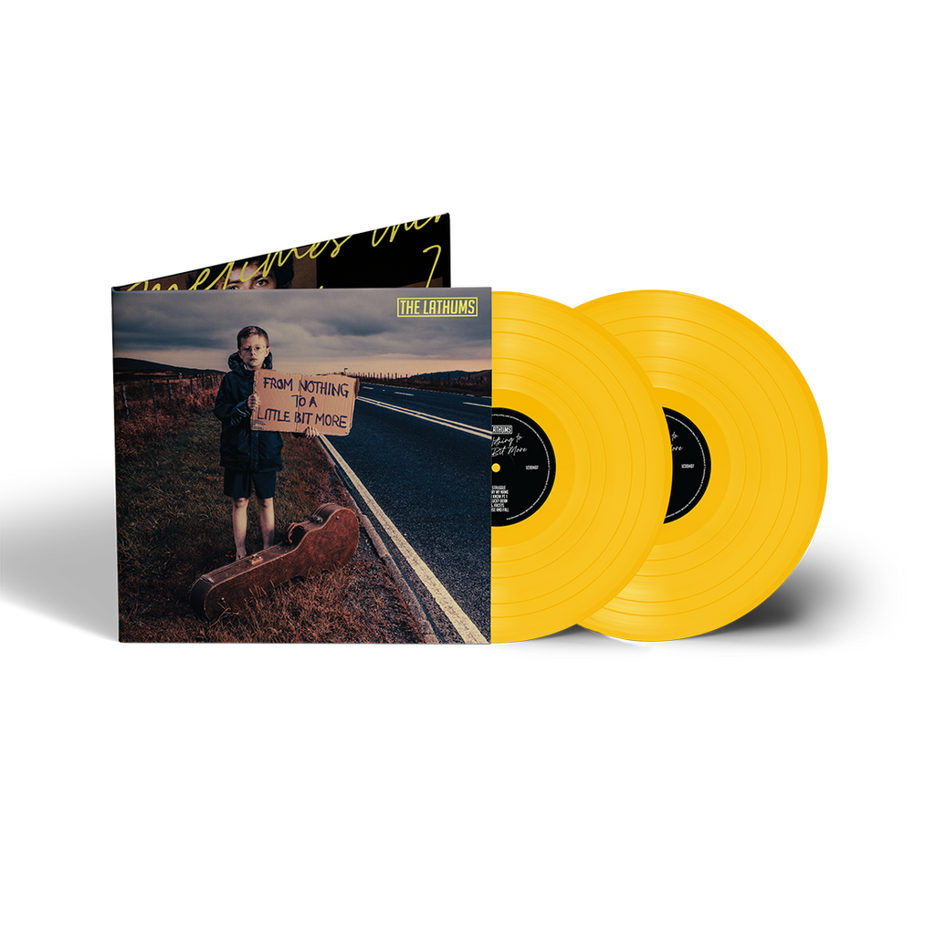 From Nothing To A Little Bit More: Limited Deluxe Yellow Vinyl 2LP + Signed Beer Mat