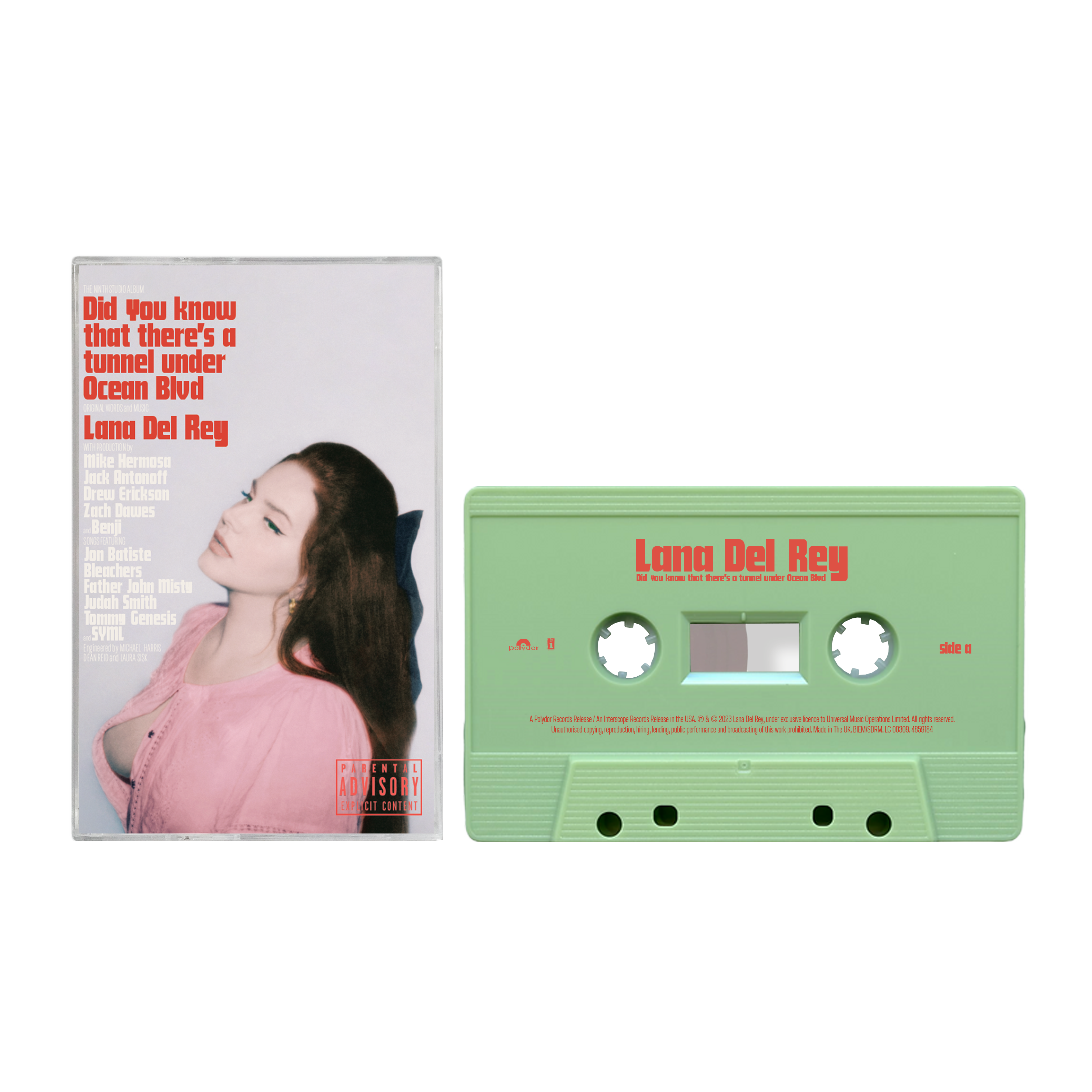 Did you know that there's a tunnel under Ocean Blvd: ALT Cover Cassette #4