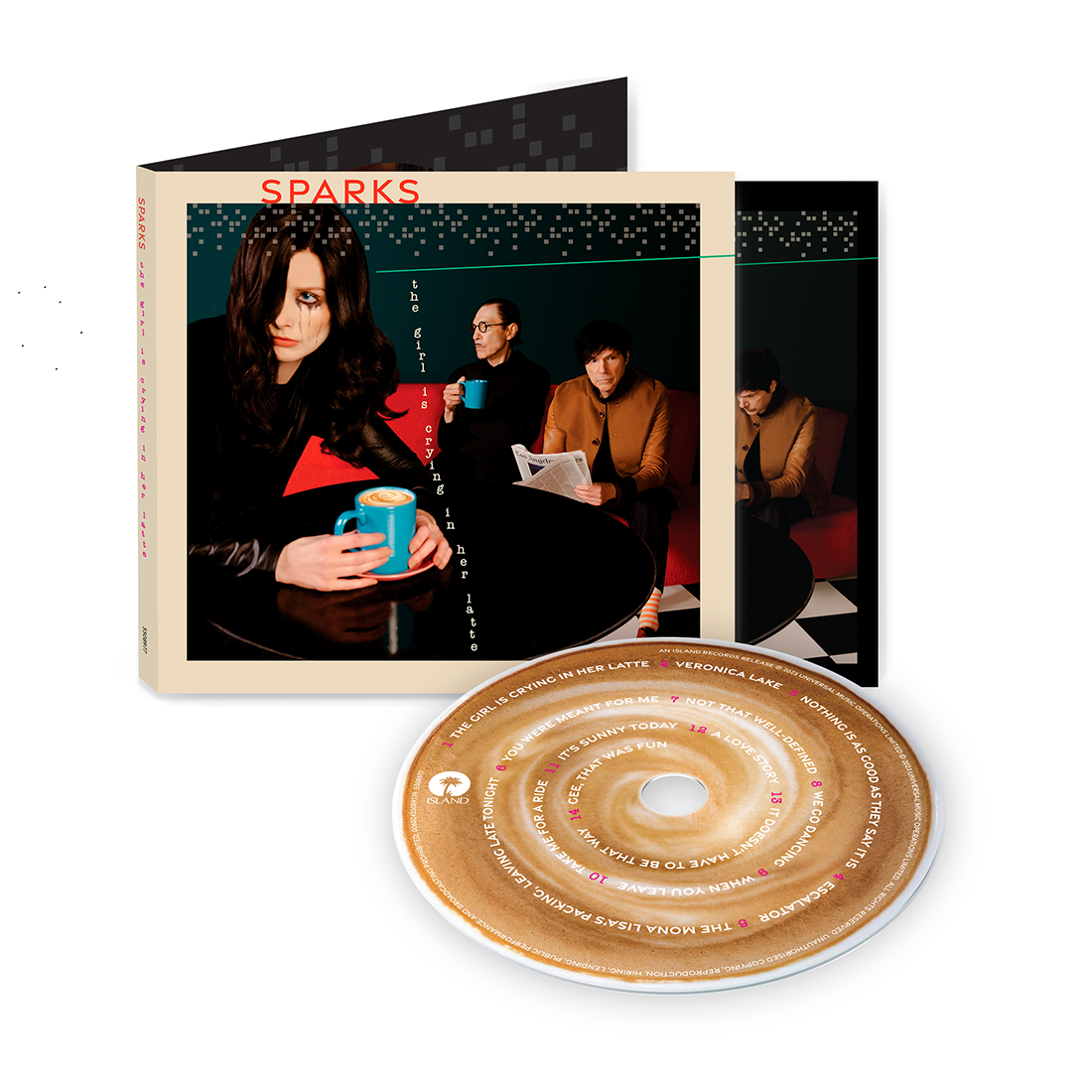 The Girl Is Crying In Her Latte: Standard CD