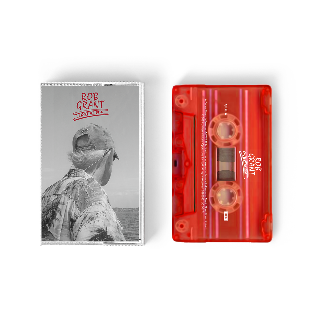 Lost at Sea: Transparent Red Cassette