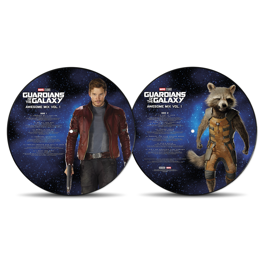 Guardians of The Galaxy - Awesome Mix Vol. 1+2: Limited Picture Disc Set