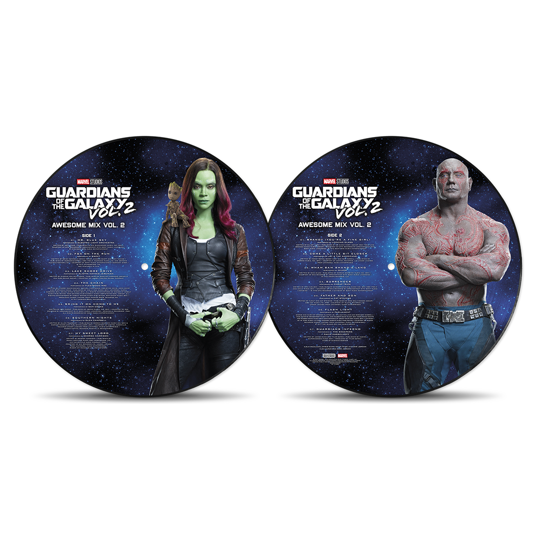 Guardians of the Galaxy Vol. 2 - Awesome Mix Vol. 2: Vinyl Picture Disc LP
