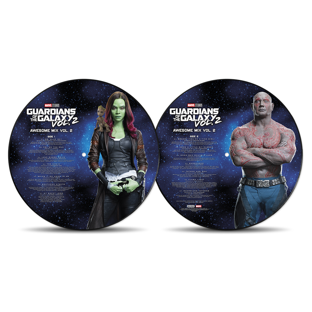 Guardians of The Galaxy - Awesome Mix Vol. 1+2: Limited Picture Disc Set