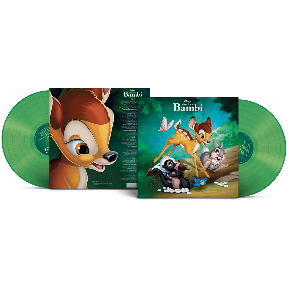 Music from Bambi: Limited Edition Green Vinyl LP
