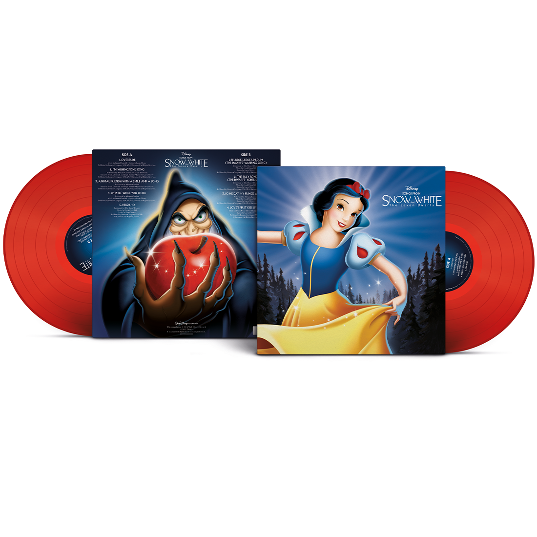 Songs from Snow White and the Seven Dwarfs: Limited Edition Red Vinyl LP