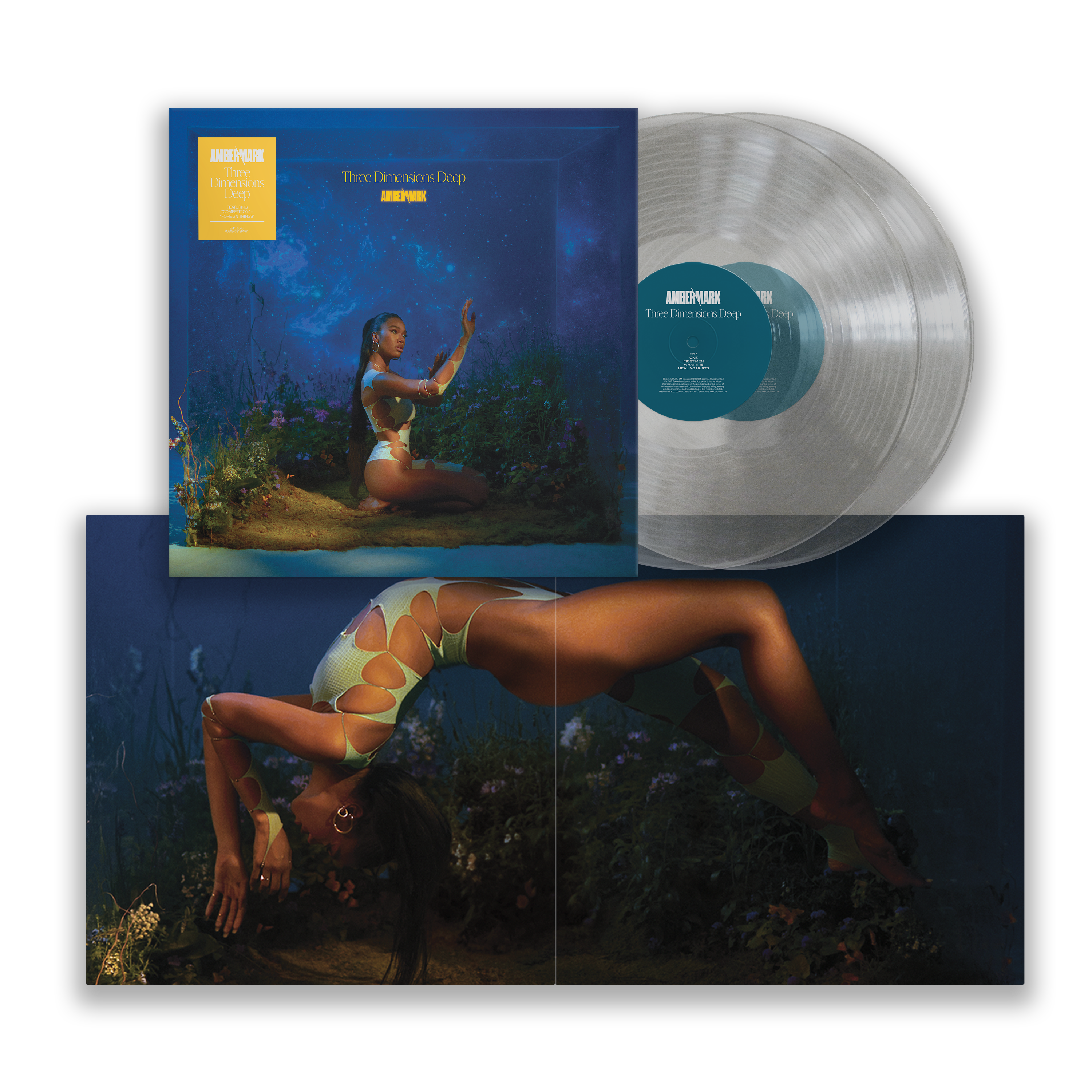 Three Dimensions Deep: Glass Colour Vinyl 2LP