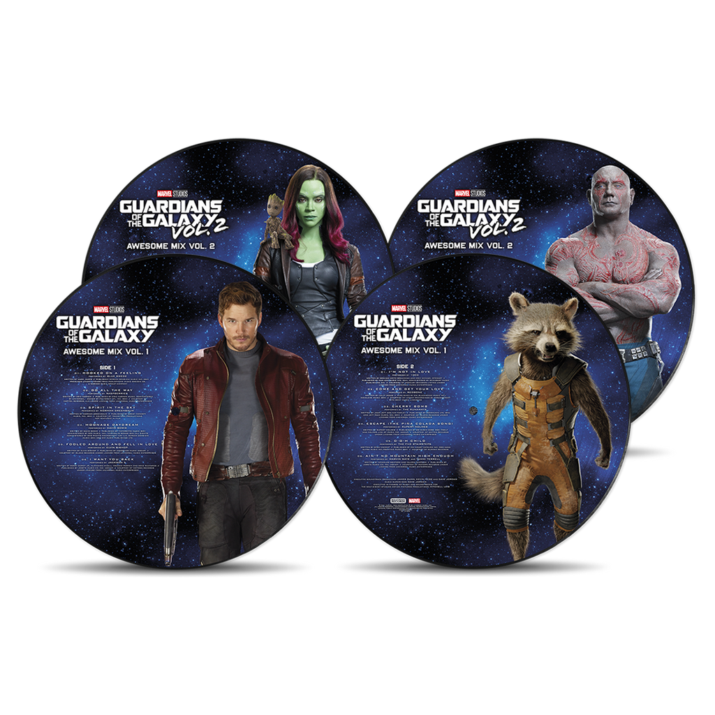 Guardians of The Galaxy - Awesome Mix Vol. 1+2: Limited Picture Disc Set