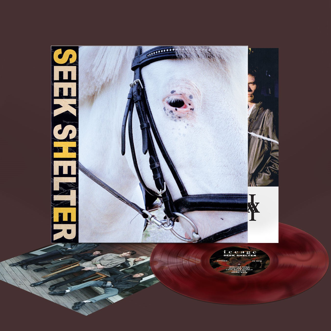 Seek Shelter: Limited Red Smoke Vinyl LP