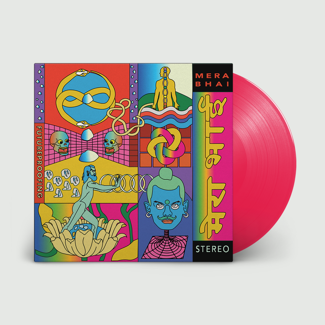 Futureproofing: Signed Hot Pink Vinyl LP