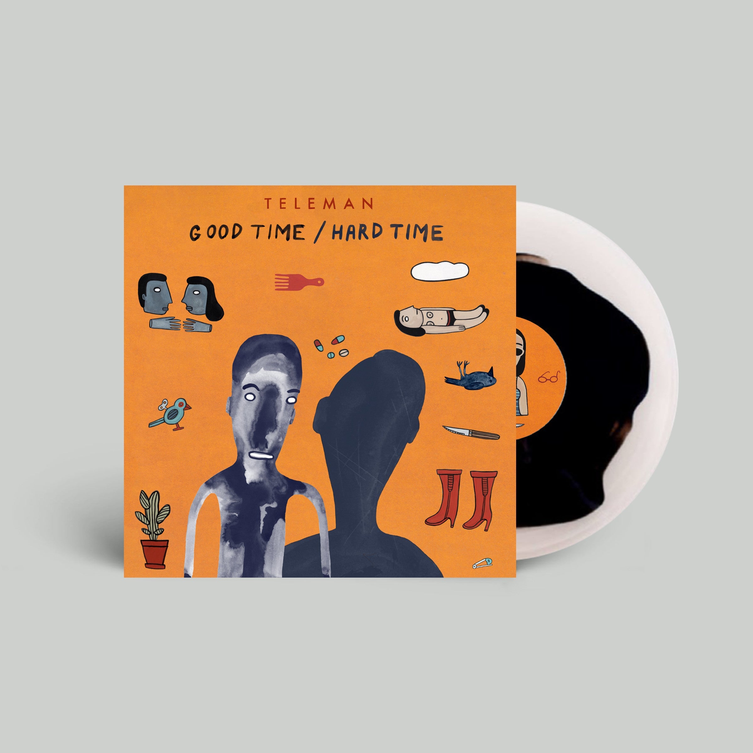 Good Time/Hard Time: Natural + Black Colour Vinyl LP