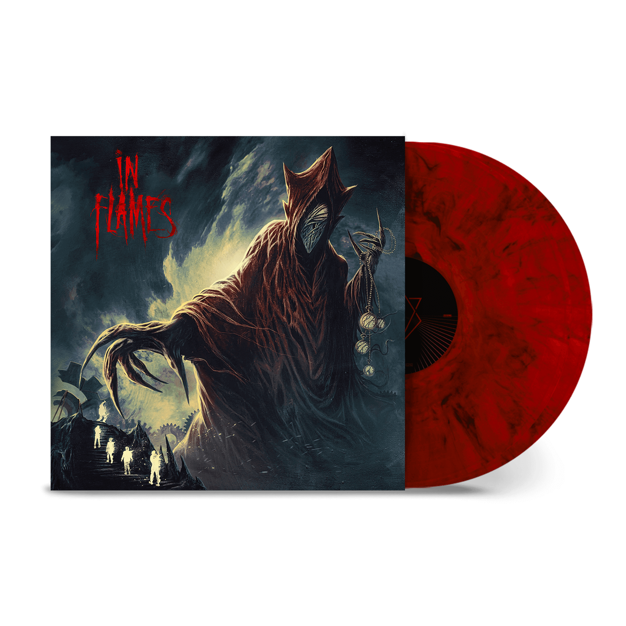 2LP Red + Black Marble (In Flames excl.)