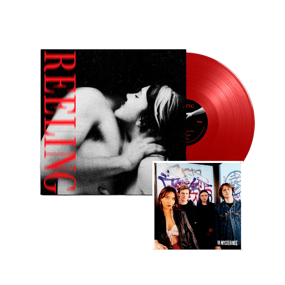 Reeling: Limited Edition Opaque Red Vinyl LP + Signed Artcard