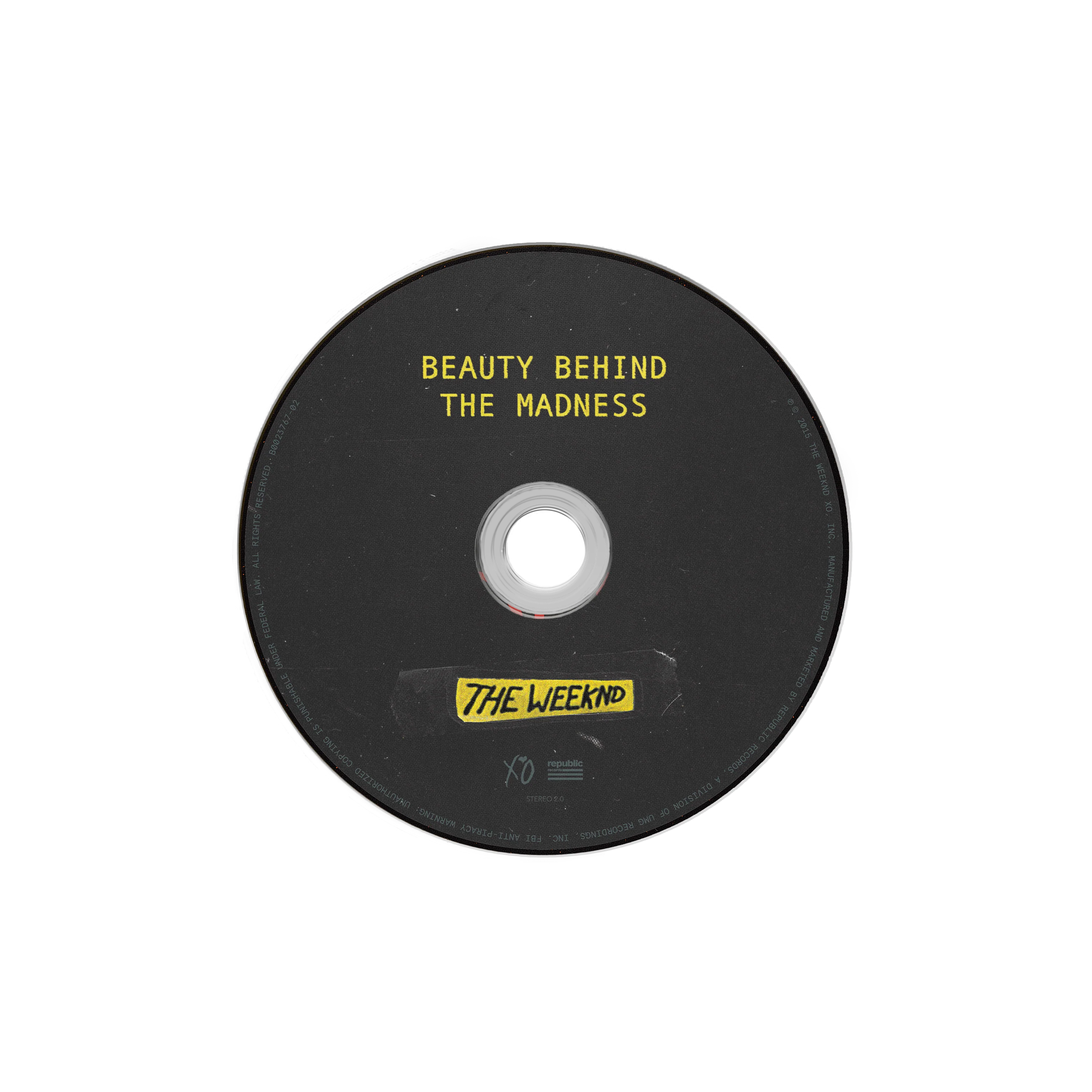 Beauty Behind The Madness: CD
