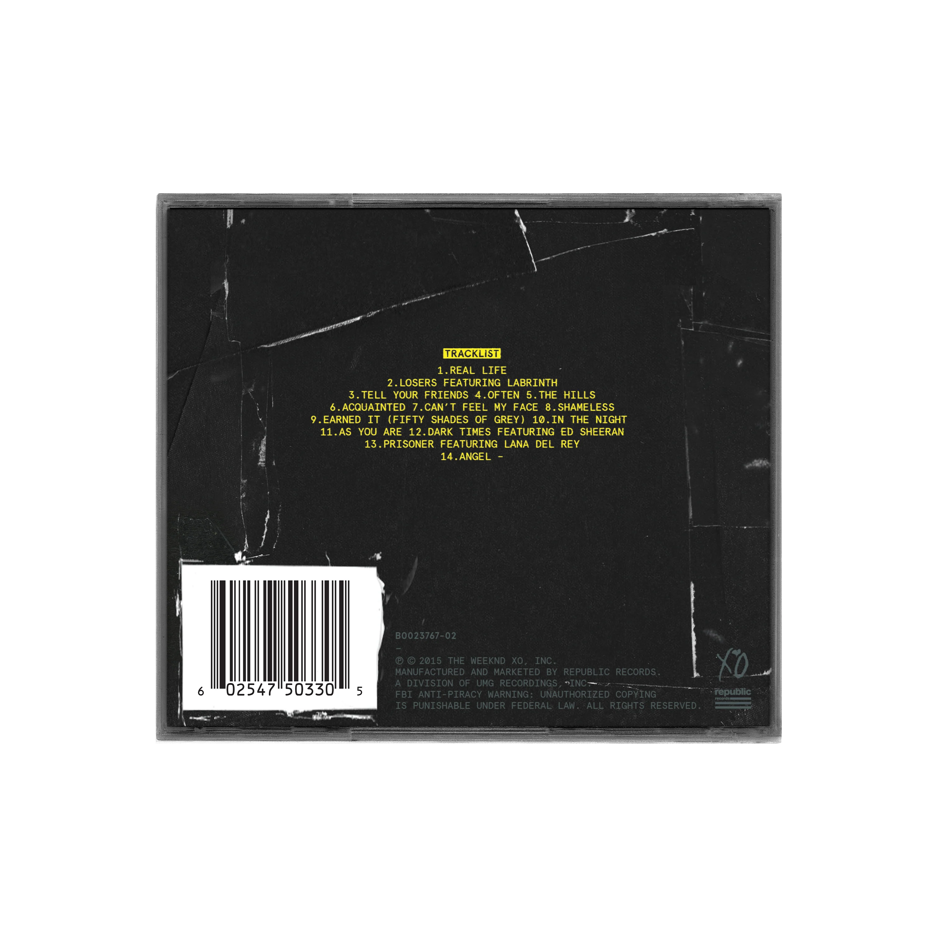 Beauty Behind The Madness: CD