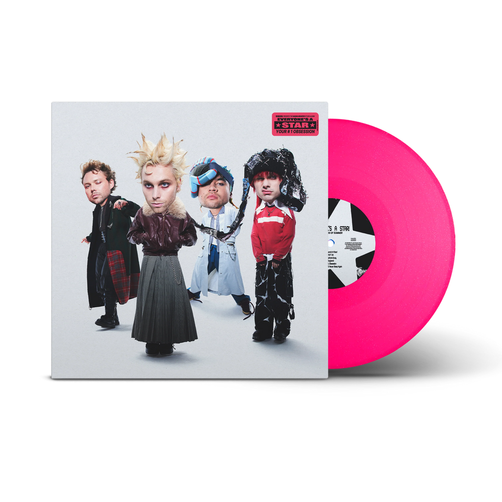 Everyone’s A Star! Exclusive Hot Pink Glitter Vinyl
