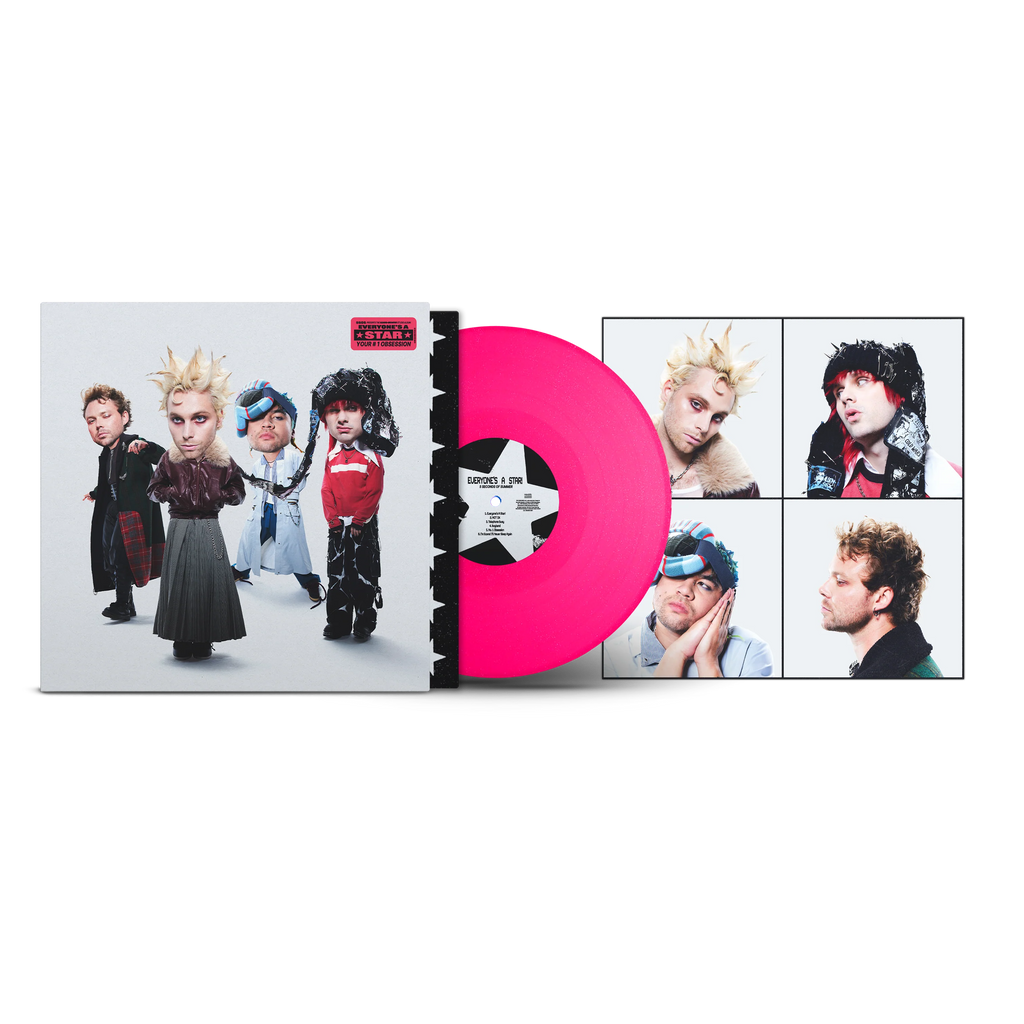 Everyone’s A Star! Exclusive Hot Pink Glitter Vinyl