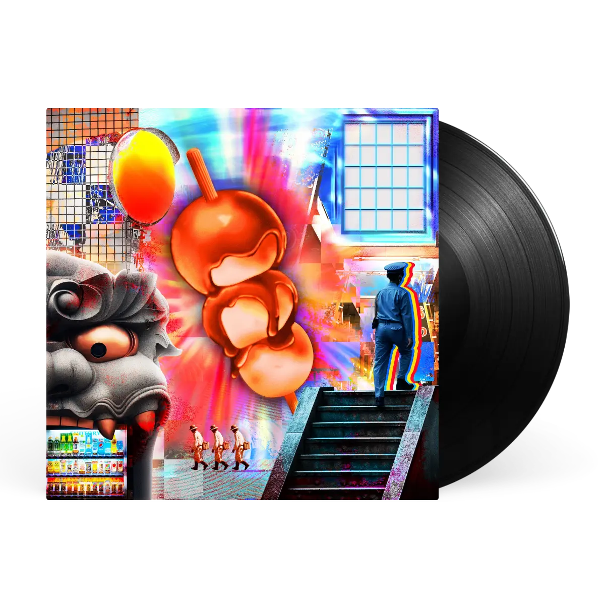 HIKARIGASASHIKOMU: Black Vinyl LP