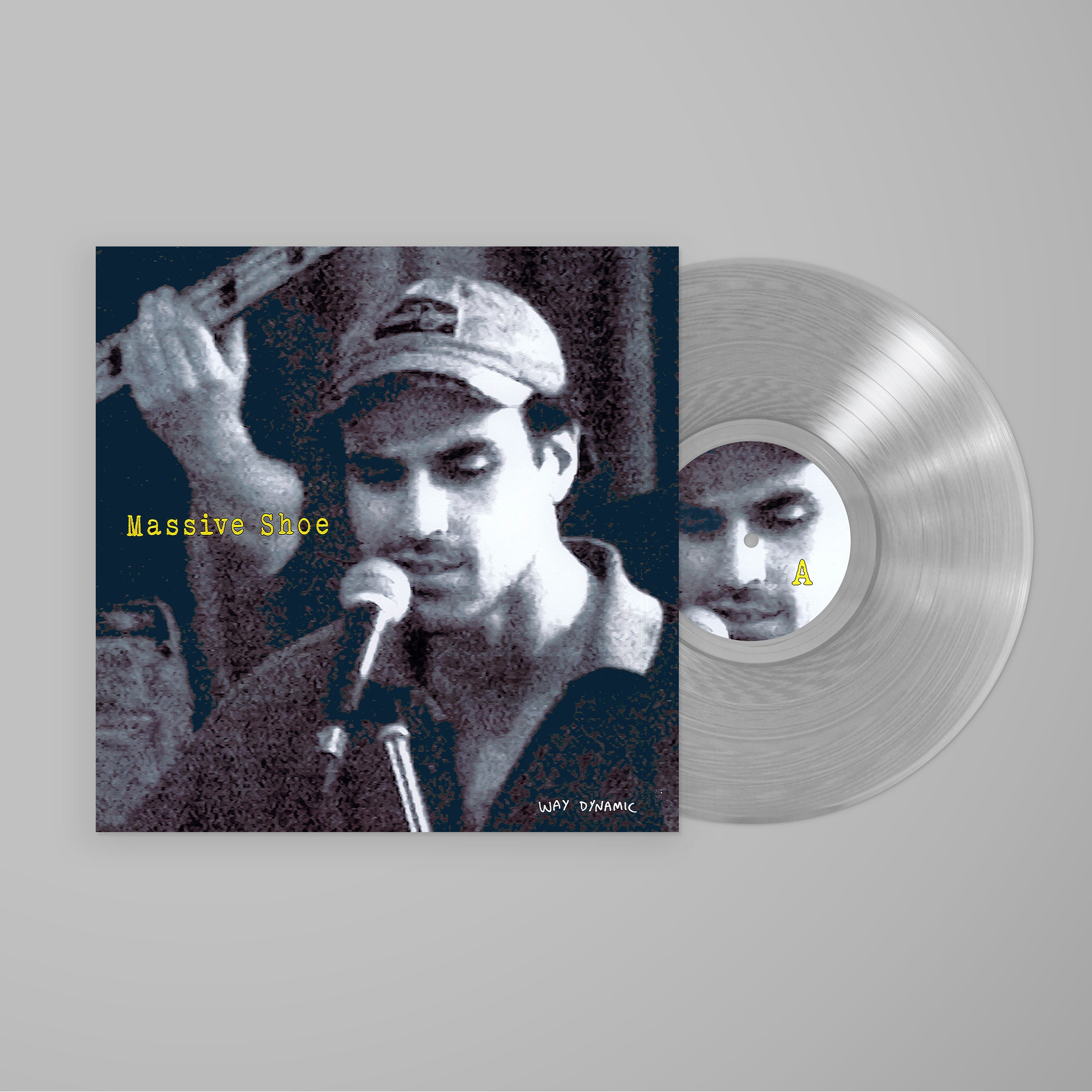 Massive Shoe: Silver Opaque Vinyl LP
