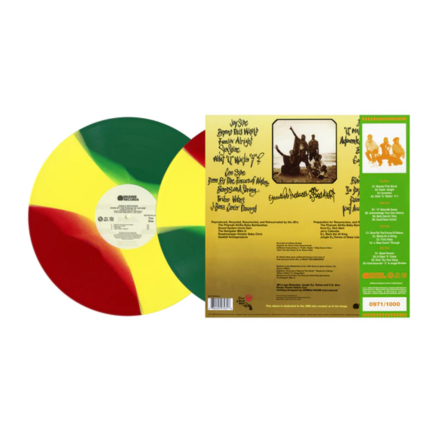 Done By The Forces Of Nature: Limited Tri-Colour Vinyl 2LP