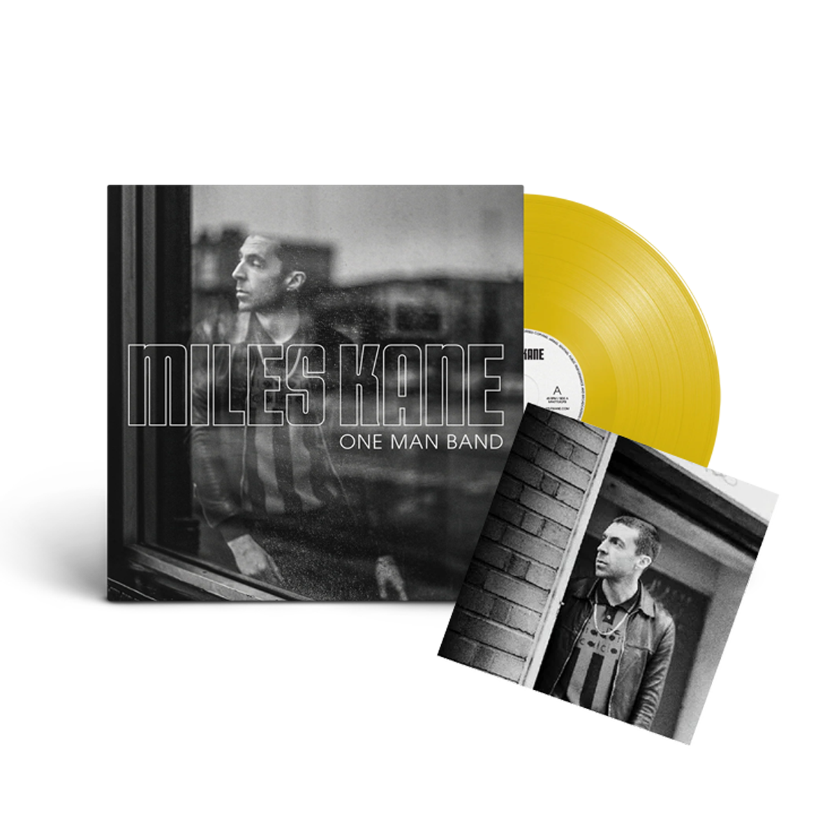 One Man Band: Limited Transparent Yellow Vinyl LP + Signed Print