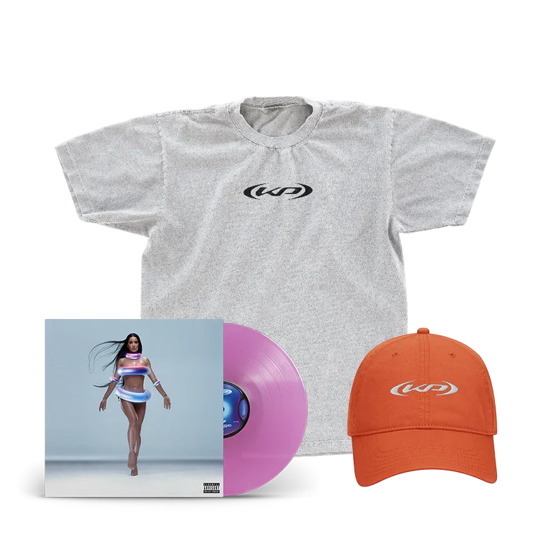 143: Limited Deluxe Purple Vinyl LP, KP Logo Orange Cap + Butterfly T-Shirt