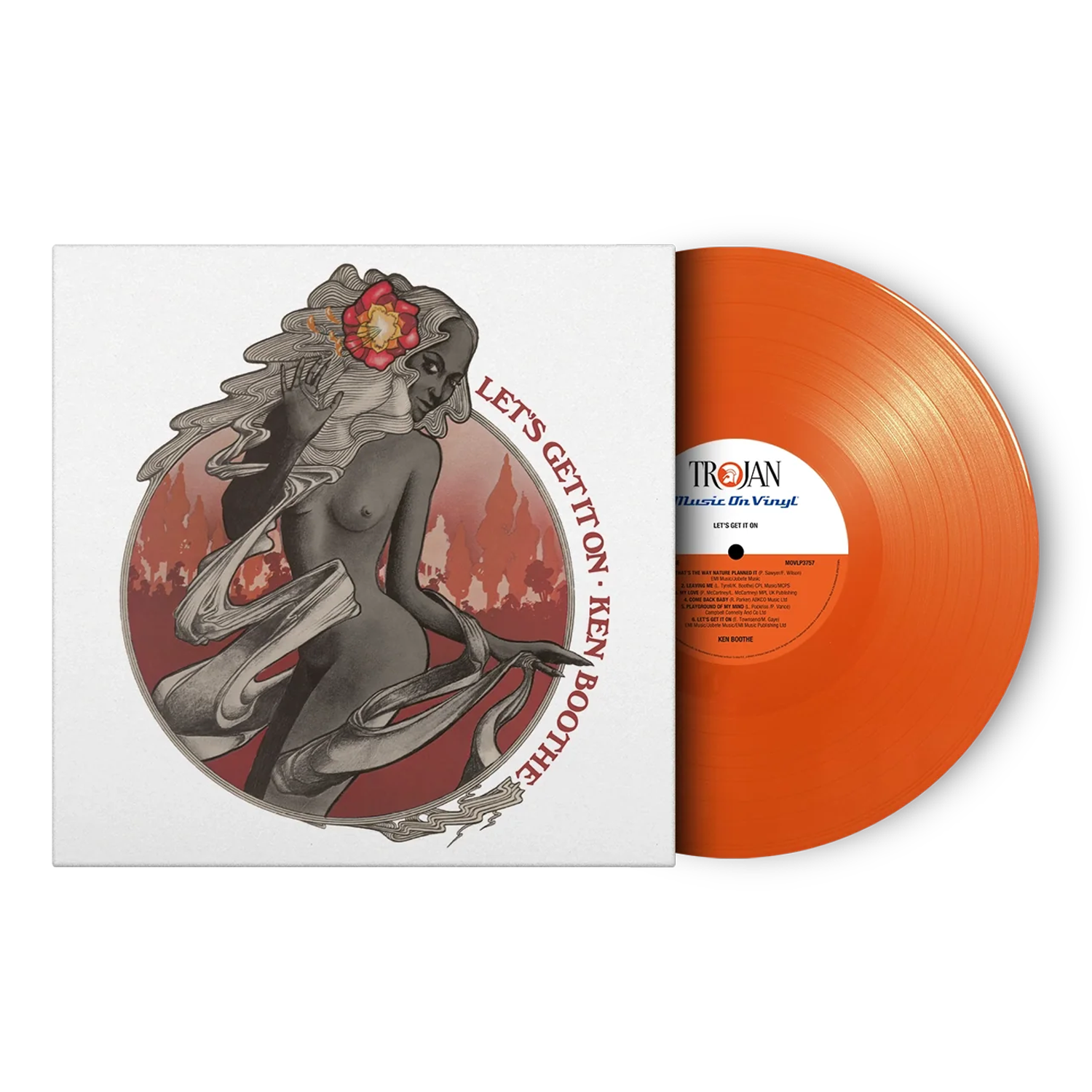 Let's Get It On: Limited Orange Vinyl LP